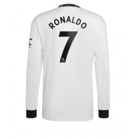 Herren Fußballbekleidung Manchester United Cristiano Ronaldo #7 Auswärtstrikot 2022-23 Langarm